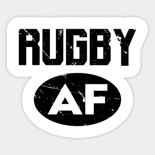 Rugby AF Fan Sticker